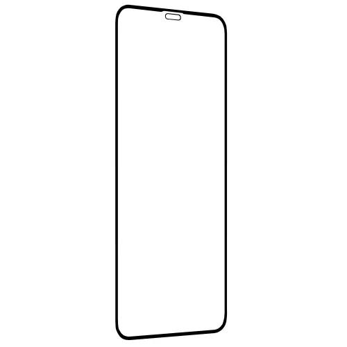 Techsuit - 111D Full Cover / Full Glue üvegfólia - iPhone XS Max / iPhone 11 Pro Max - Fekete széllel