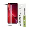 Techsuit - 111D Full Cover / Full Glue üvegfólia - iPhone 11 / iPhone XR - Fekete