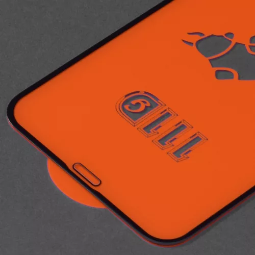 Techsuit - 111D Full Cover / Full Glue üvegfólia - iPhone 11 / iPhone XR - Fekete