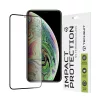 Techsuit - 111D Full Cover / Full Glue üvegfólia - iPhone X / iPhone XS / iPhone 11 Pro - Fekete széllel