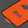 Techsuit - 111D Full Cover / Full Glue üvegfólia - iPhone X / iPhone XS / iPhone 11 Pro - Fekete széllel