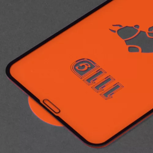Techsuit - 111D Full Cover / Full Glue üvegfólia - iPhone X / iPhone XS / iPhone 11 Pro - Fekete széllel
