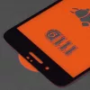 Techsuit - 111D Full Cover / Full Glue üvegfólia - iPhone 7 Plus / iPhone 8 Plus - Fekete széllel