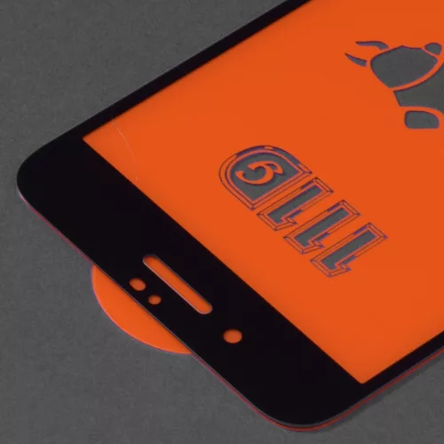 Techsuit - 111D Full Cover / Full Glue üvegfólia - iPhone 7 Plus / iPhone 8 Plus - Fekete széllel