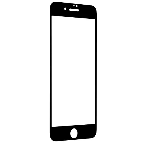 Techsuit - 111D Full Cover / Full Glue üvegfólia - iPhone 7 / iPhone 8 / iPhone SE 2, SE 2020 / iPhone SE 3, SE 2022 - Fekete széllel