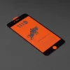 Techsuit - 111D Full Cover / Full Glue üvegfólia - iPhone 6 Plus / iPhone 6s Plus - Fekete széllel