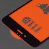 Techsuit - 111D Full Cover / Full Glue üvegfólia - iPhone 6 Plus / iPhone 6s Plus - Fekete széllel