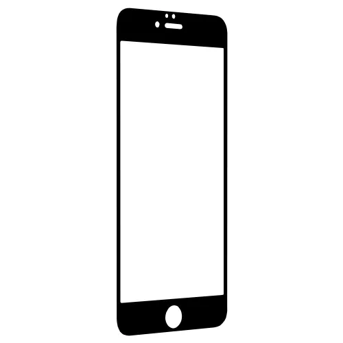 Techsuit - 111D Full Cover / Full Glue üvegfólia - iPhone 6 Plus / iPhone 6s Plus - Fekete széllel