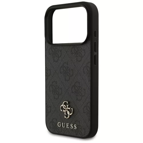 Guess - 4G Kis és Klasszikus Logó MagSafe (GUHMP17LP4SM4MK) - iPhone 17 Pro - Fekete