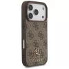 Guess - 4G Kis és Klasszikus Logó MagSafe (GUHMP17LP4SM4MW) - iPhone 17 Pro - Barna