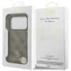 Guess - 4G Kis és Klasszikus Logó MagSafe (GUHMP17LP4SM4MW) - iPhone 17 Pro - Barna