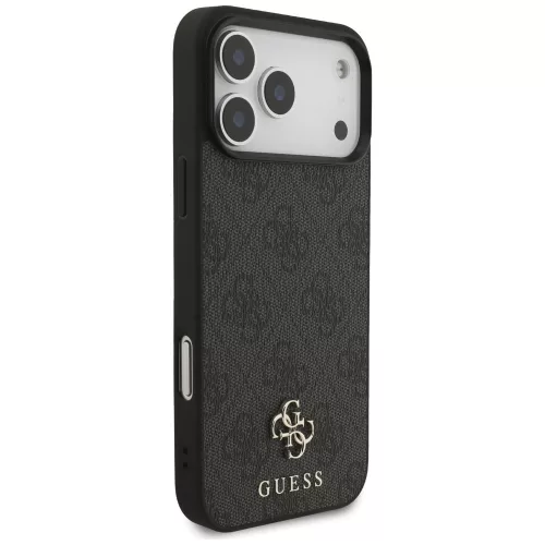 Guess - 4G Kis és Klasszikus Logó MagSafe (GUHMP17XP4SM4MK) - iPhone 17 Pro Max - Fekete