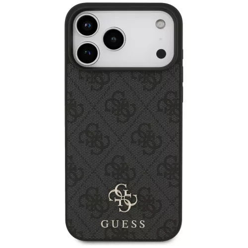Guess - 4G Kis és Klasszikus Logó MagSafe (GUHMP17XP4SM4MK) - iPhone 17 Pro Max - Fekete
