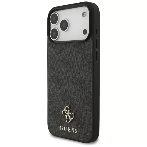 Guess - 4G Kis és Klasszikus Logó MagSafe (GUHMP17XP4SM4MK) - iPhone 17 Pro Max - Fekete