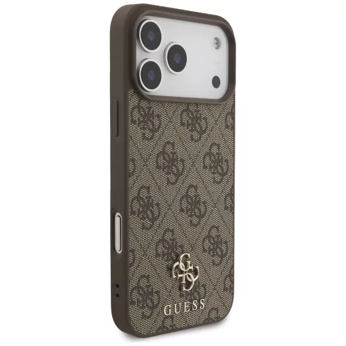 Guess - 4G Kis és Klasszikus Logó MagSafe (GUHMP17XP4SM4MW) - iPhone 17 Pro Max - Barna