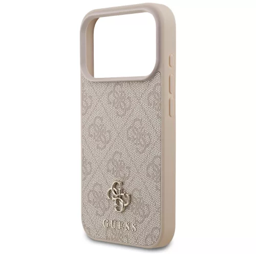 Guess - 4G Kis és Klasszikus Logó MagSafe (GUHMP17LP4SM4MP) - iPhone 17 Pro - Rózsaszín
