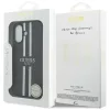 Guess - Keménytok 4G Nyomott Csíkos MagSafe (GUHMP17SP4RPSK) - iPhone 17 - Fekete