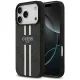 Guess - Keménytok 4G Nyomott Csíkos MagSafe (GUHMP17LP4RPSK) - iPhone 17 Pro - Fekete