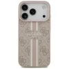 Guess - Hardcase 4G Printed Stripes MagSafe (GUHMP17LP4RPSP) - iPhone 17 Pro - Pink