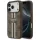 Guess - Keménytok 4G Nyomott Csíkos MagSafe (GUHMP17LP4RPSW) - iPhone 17 Pro - Barna