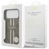 Guess - Keménytok 4G Nyomott Csíkos MagSafe (GUHMP17XP4RPSW) - iPhone 17 Pro Max - Barna