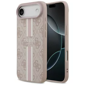   Guess - Hardcase 4G Printed Stripes MagSafe (GUHMP17MP4RPSP) - iPhone 17 Air - Pink