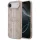 Guess - Keménytok 4G Nyomott Csíkos MagSafe (GUHMP17MP4RPSP) - iPhone 17 Air - Rózsaszín
