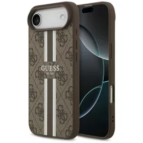   Guess - Hardcase 4G Printed Stripes MagSafe (GUHMP17MP4RPSW) - iPhone 17 Air - Brown