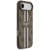 Guess - Hardcase 4G Printed Stripes MagSafe (GUHMP17MP4RPSW) - iPhone 17 Air - Brown