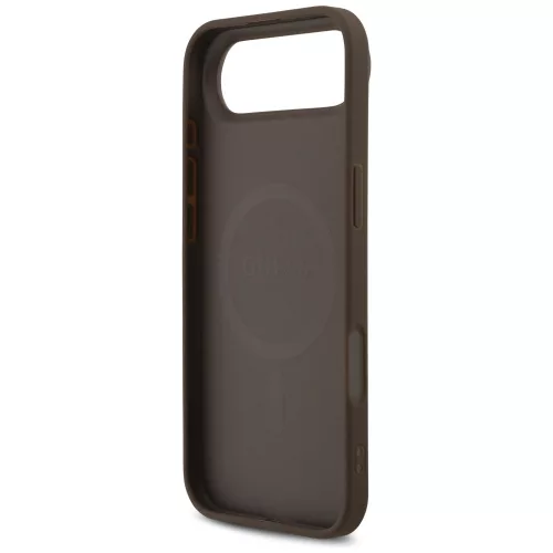 Guess - Hardcase 4G Printed Stripes MagSafe (GUHMP17MP4RPSW) - iPhone 17 Air - Brown