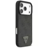 Guess - Keménytok 4G Háromszög Logó MagSafe Zsinóros Pánttal (GUHMP17XP4TSDPPSK) - iPhone 17 Pro Max - Fekete