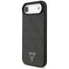 Guess - Hardcase 4G Triangle Logo MagSafe with Cord Strap (GUHMP17MP4TSDPPSK) - iPhone 17 Air - Black