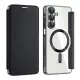 Techsuit - SmartMag kinyitható tok - Samsung Galaxy A17 5G / A17 4G / M17 / F17 / A18 - Fekete