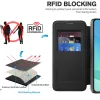Techsuit - SmartMag kinyitható tok - Samsung Galaxy A17 5G / A17 4G / M17 / F17 / A18 - Fekete