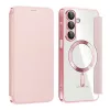 Techsuit - SmartMag Book Case - Samsung Galaxy A17 5G / A17 4G / M17 / F17 - Pink