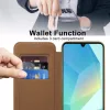 Techsuit - SmartMag kinyitható tok - Samsung Galaxy A17 5G / A17 4G / M17 / F17 / A18 - Barna