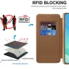 Techsuit - SmartMag kinyitható tok - Samsung Galaxy A17 5G / A17 4G / M17 / F17 / A18 - Barna