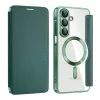 Techsuit - SmartMag Book Case - Samsung Galaxy A17 5G / A17 4G / M17 / F17 - Green