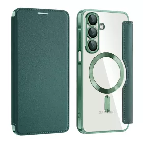   Techsuit - SmartMag Book Case - Samsung Galaxy A17 5G / A17 4G / M17 / F17 - Green