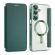 Techsuit - SmartMag Book Case - Samsung Galaxy A17 5G / A17 4G / M17 / F17 - Green