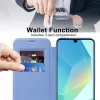 Techsuit - SmartMag kinyitható tok - Samsung Galaxy A17 5G / A17 4G / M17 / F17 / A18 - Világoskék