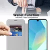 Techsuit - SmartMag kinyitható tok - Samsung Galaxy A17 5G / A17 4G / M17 / F17 / A18 - Szürke