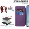 Techsuit - SmartMag Book Case - Samsung Galaxy A17 5G / A17 4G / M17 / F17 - Purple