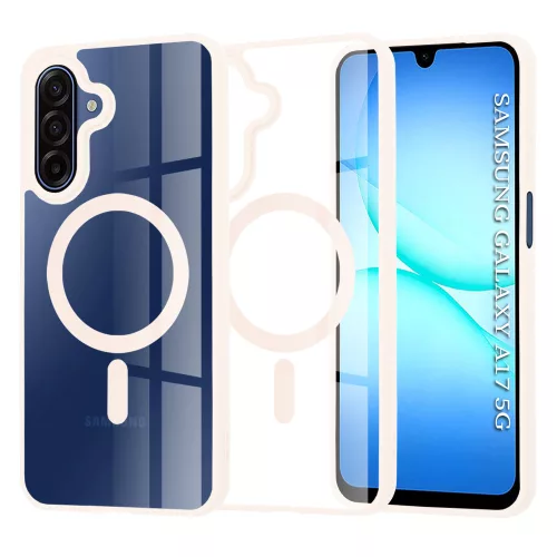 Techsuit - MagSafe Pro tok - Samsung Galaxy A17 5G / A17 4G / M17 / F17 / A18 - Rózsaszín