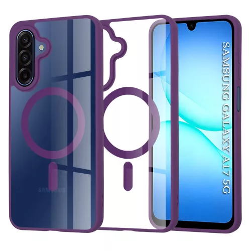 Techsuit - MagSafe Pro - Samsung Galaxy A17 5G / A17 4G / M17 / F17 - Purple