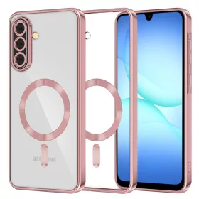   Techsuit - Luxury Crystal MagSafe - Samsung Galaxy A17 5G / A17 4G / M17 / F17 / A18 - Pink