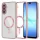 Techsuit - Luxury Crystal MagSafe - Samsung Galaxy A17 5G / A17 4G / M17 / F17 / A18 - Pink