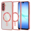Techsuit - Luxury Crystal MagSafe - Samsung Galaxy A17 5G / A17 4G / M17 / F17 / A18 - Red