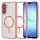Techsuit - Luxury Crystal MagSafe - Samsung Galaxy A17 5G / A17 4G / M17 / F17 / A18 - Red