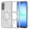 Techsuit - Luxury Crystal MagSafe - Samsung Galaxy A17 5G / A17 4G / M17 / F17 / A18 - Silver
